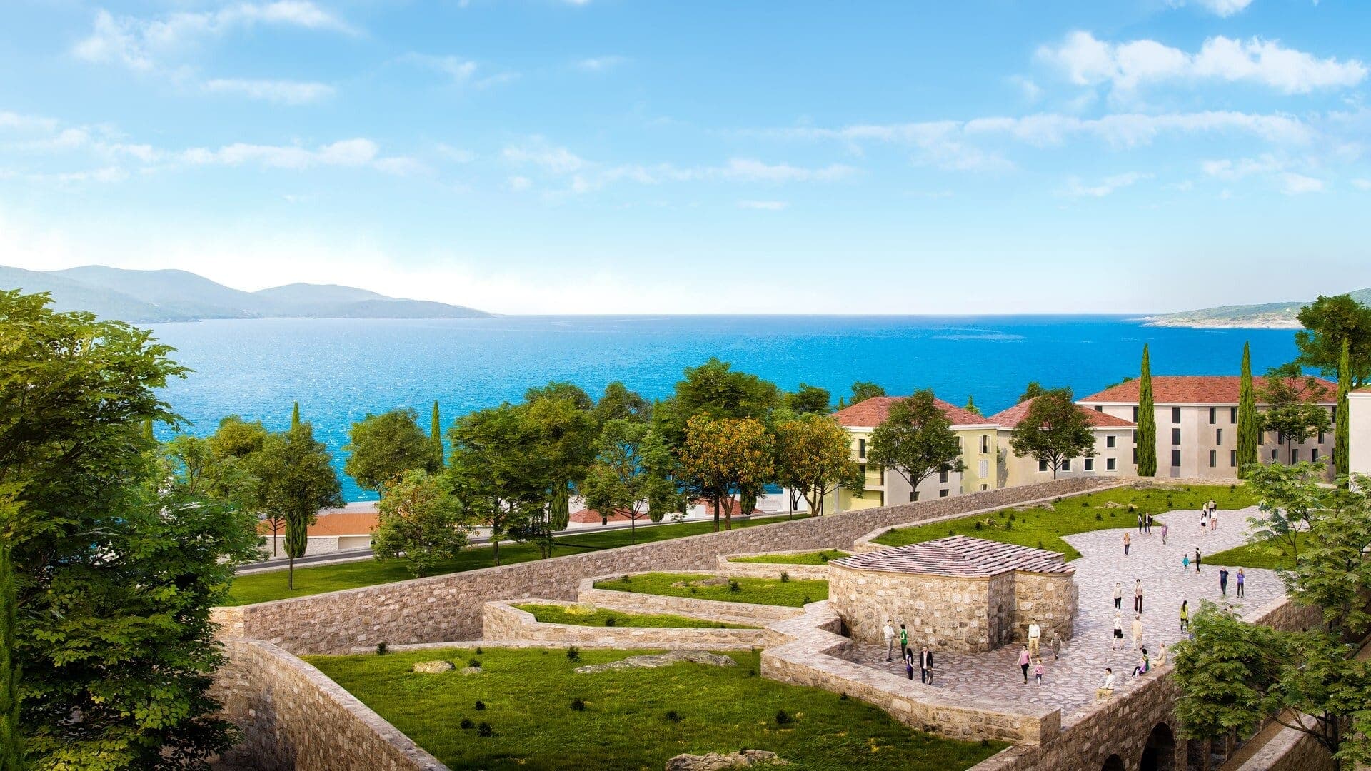 Apartman s jednom spavaćom sobom i pogledom na more, Tivat, Luštica Bay — fotografija 7 od 17