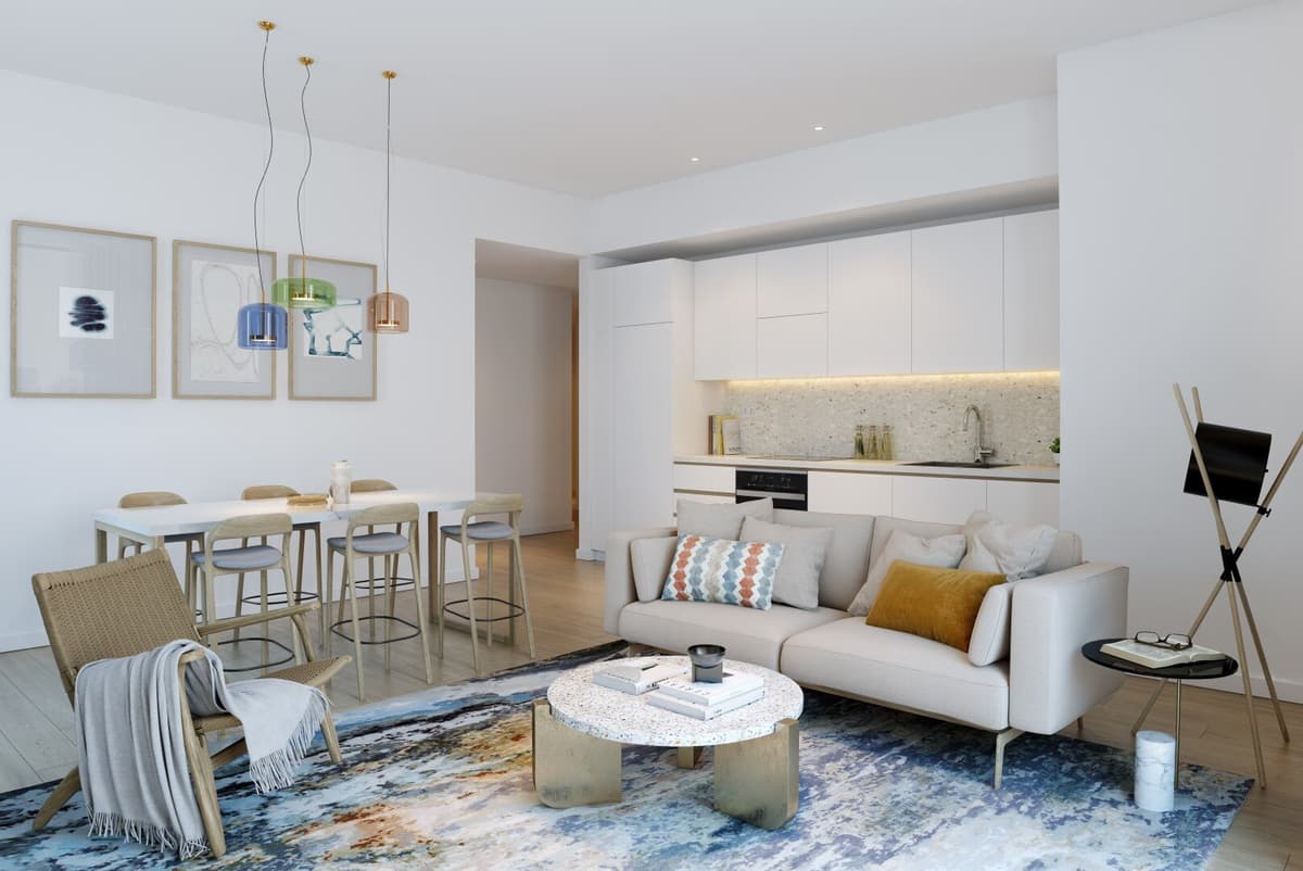 Boka Place Alba building 1bdr Daire, Tivat, Porto Montenegro — 9 fotoğraftan 5.