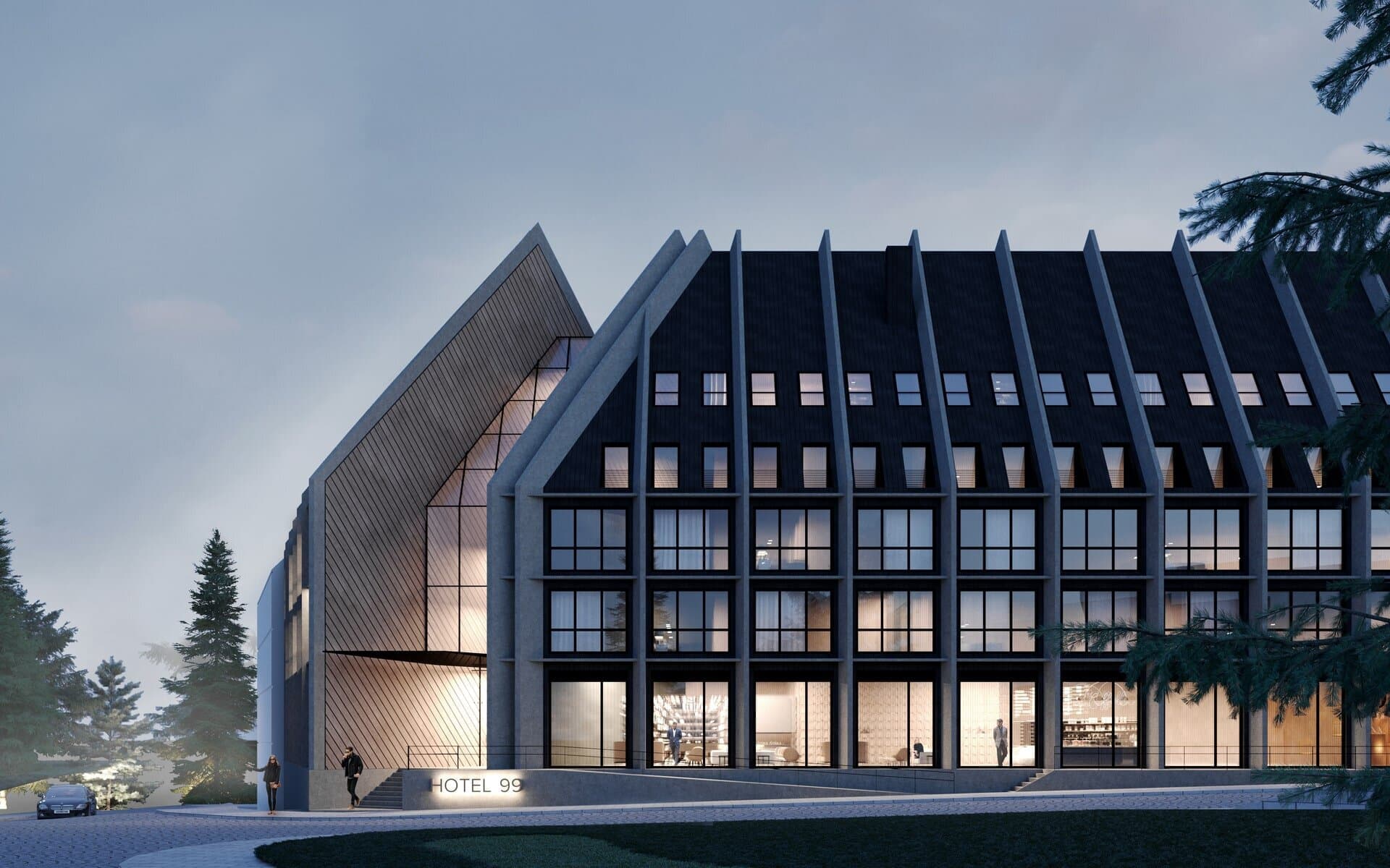 Crown Plaza otel rezidansları, Kolasin, Kolasin, Merkez — 17 fotoğraftan 1.