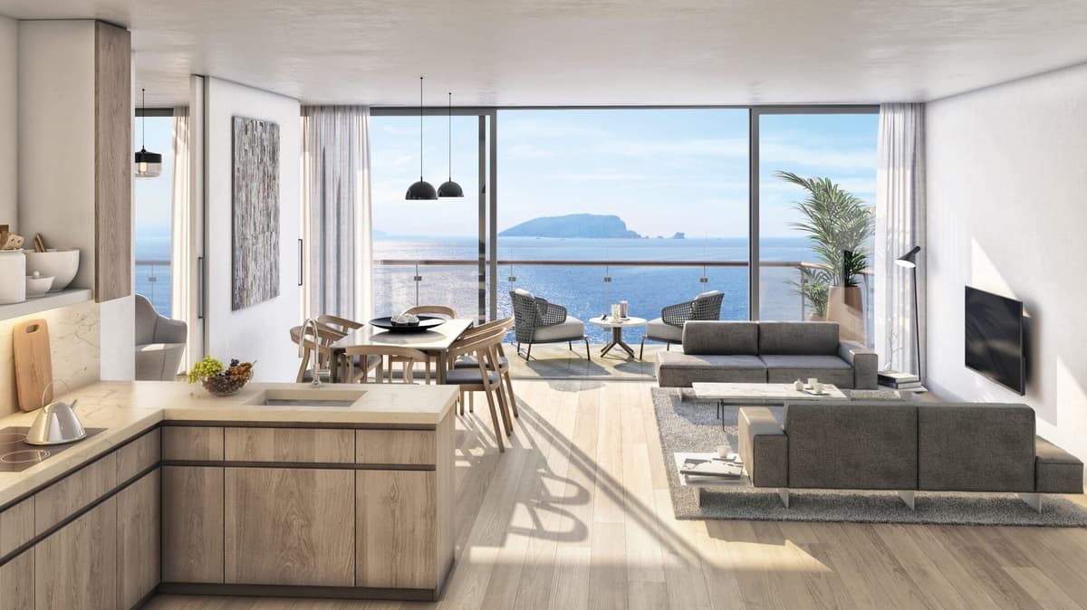 Özel 1 yatak odalı Deniz Manzaralı Daire, Swissôtel Riviera 5* Otel Kompleksi, Budva, Merkez — 17 fotoğraftan 4.