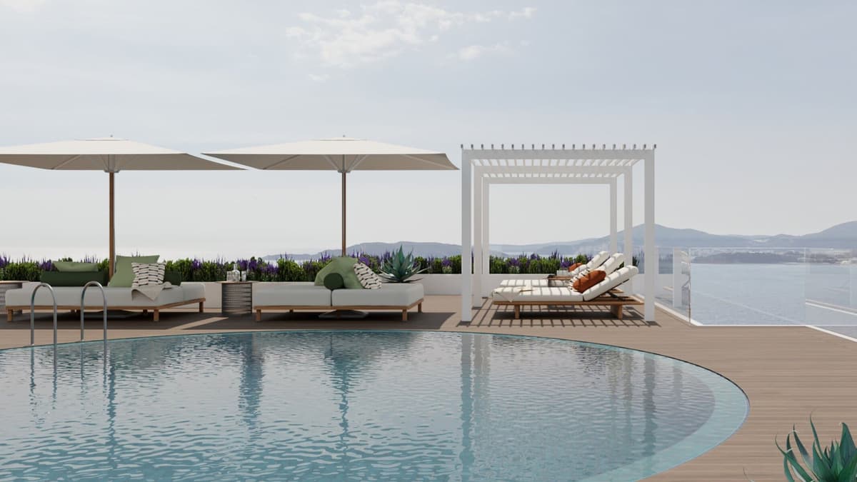 Апартаменты Alivia Hotel&Residences с 1 спальней, Будва, Святой Стефан — фото 11 из 14