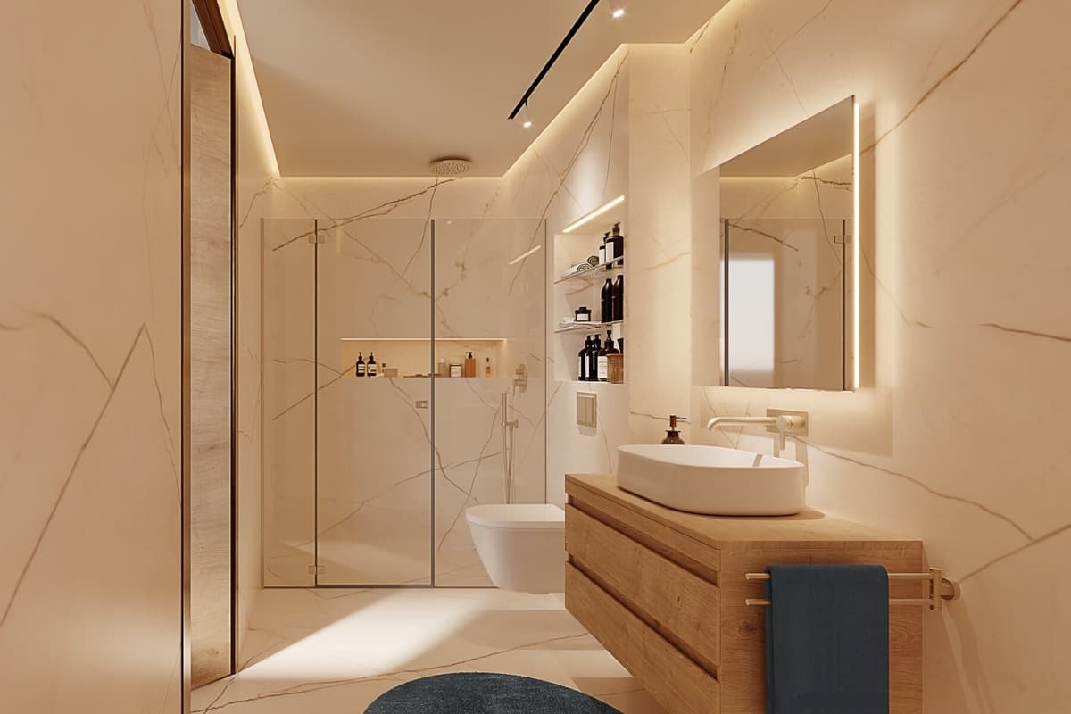 Alivia 3bdr Deniz Manzaralı Penthouse Daire, Budva, Sveti Stefan — 14 fotoğraftan 7.