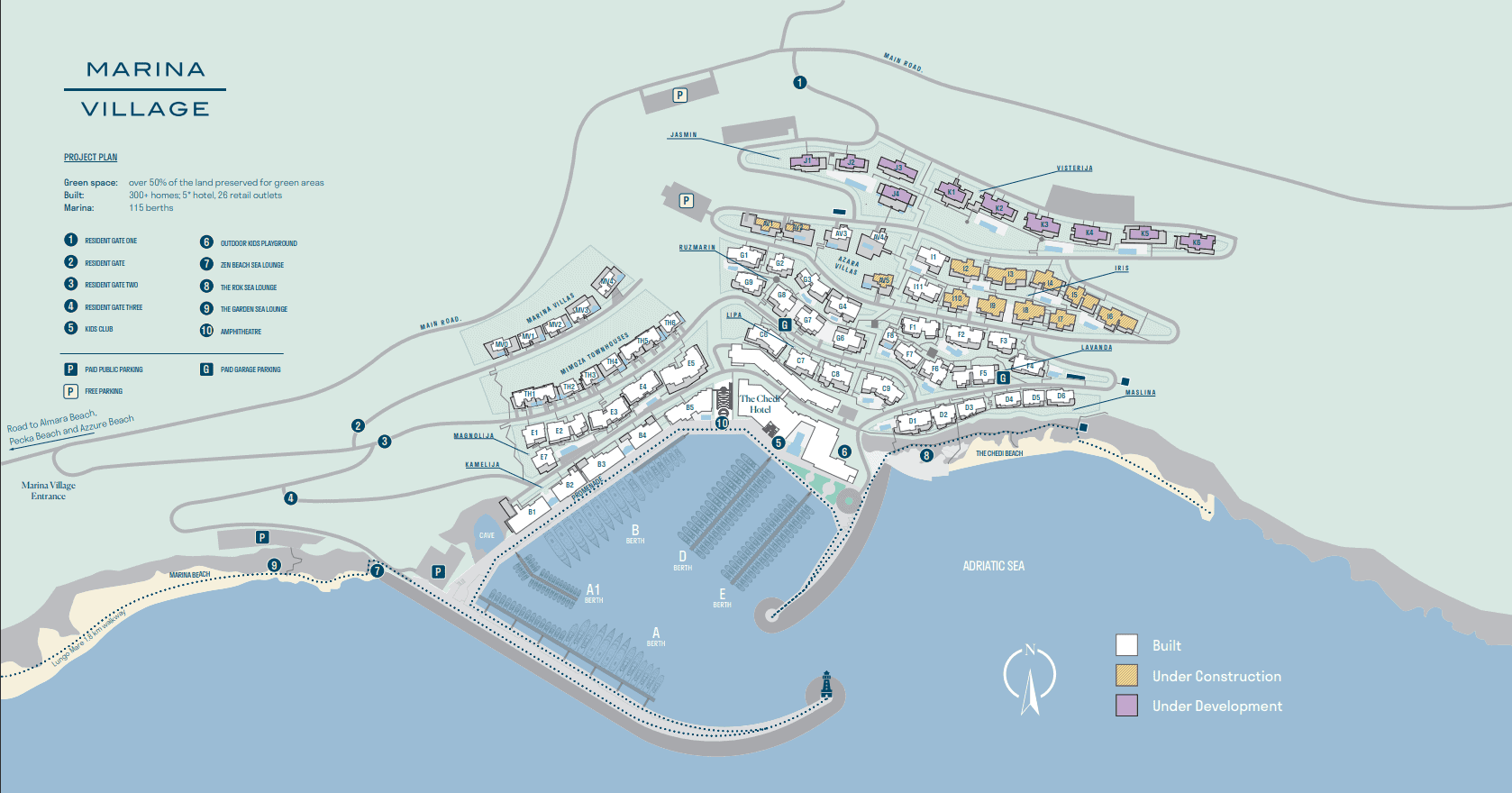 Jasmin Studio Daire, Tivat, Lustica Bay — 8 fotoğraftan 8.