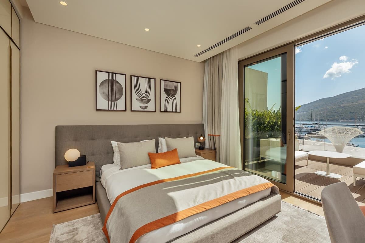 Portonovi Marina Residences 1bdr Daire, Herceg Novi, Portonovi — 15 fotoğraftan 12.