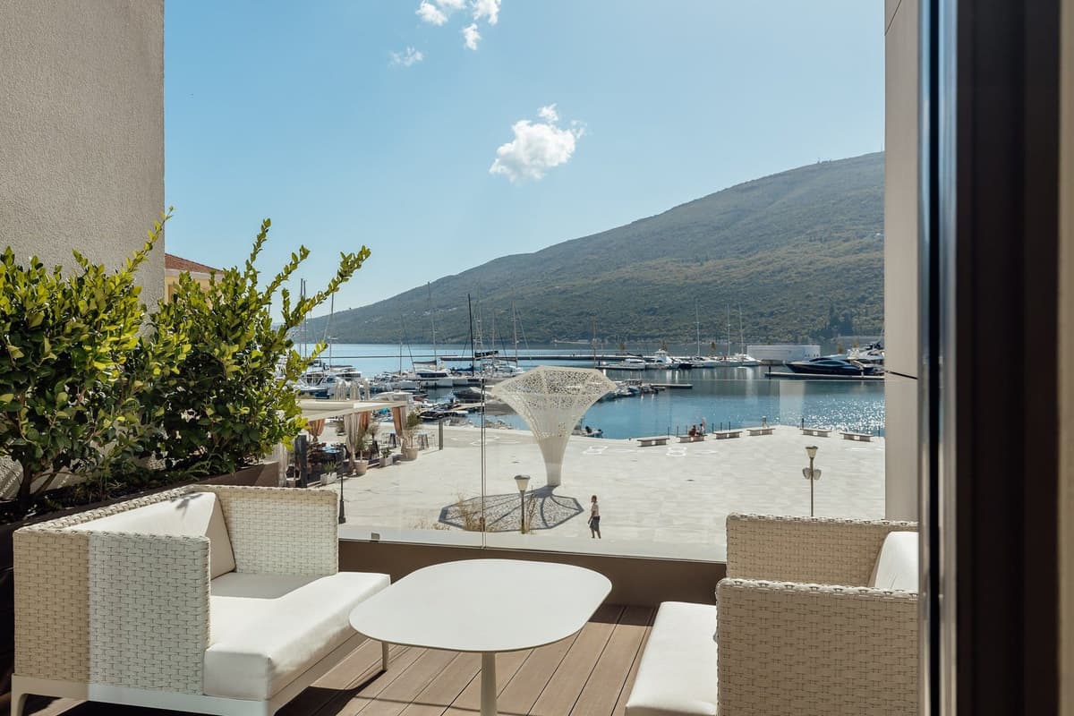 Portonovi Marina Residences 1bdr Daire, Herceg Novi, Portonovi — 15 fotoğraftan 13.