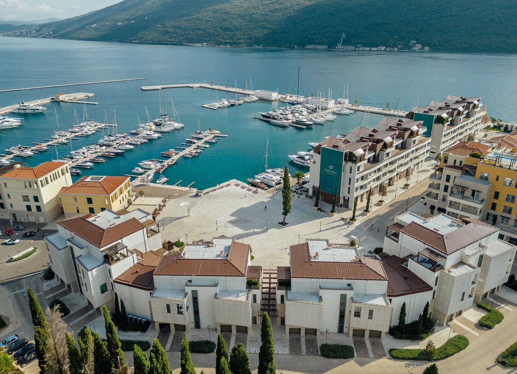 Portonovi Marina Residences 1bdr Daire, Herceg Novi, Portonovi — 15 fotoğraftan 15.