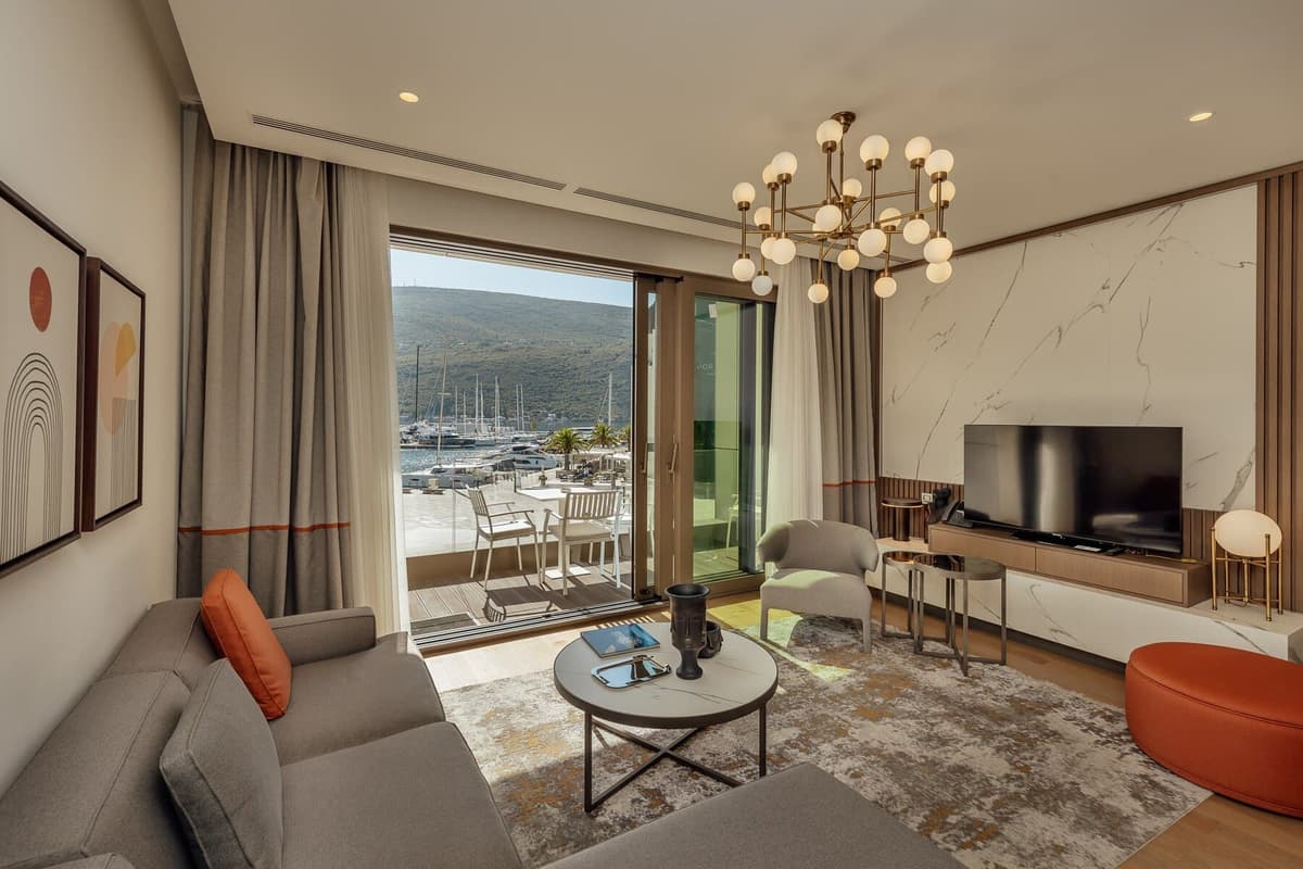 Portonovi Marina Residences 1bdr Daire, Herceg Novi, Portonovi — 15 fotoğraftan 3.