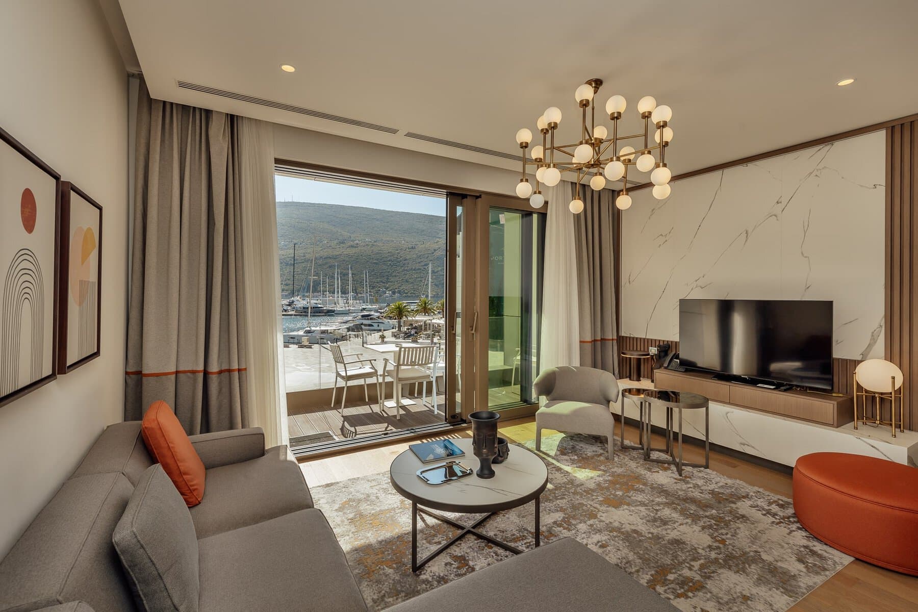 Portonovi Marina Residences 1bdr Daire, Herceg Novi, Portonovi — 15 fotoğraftan 3.