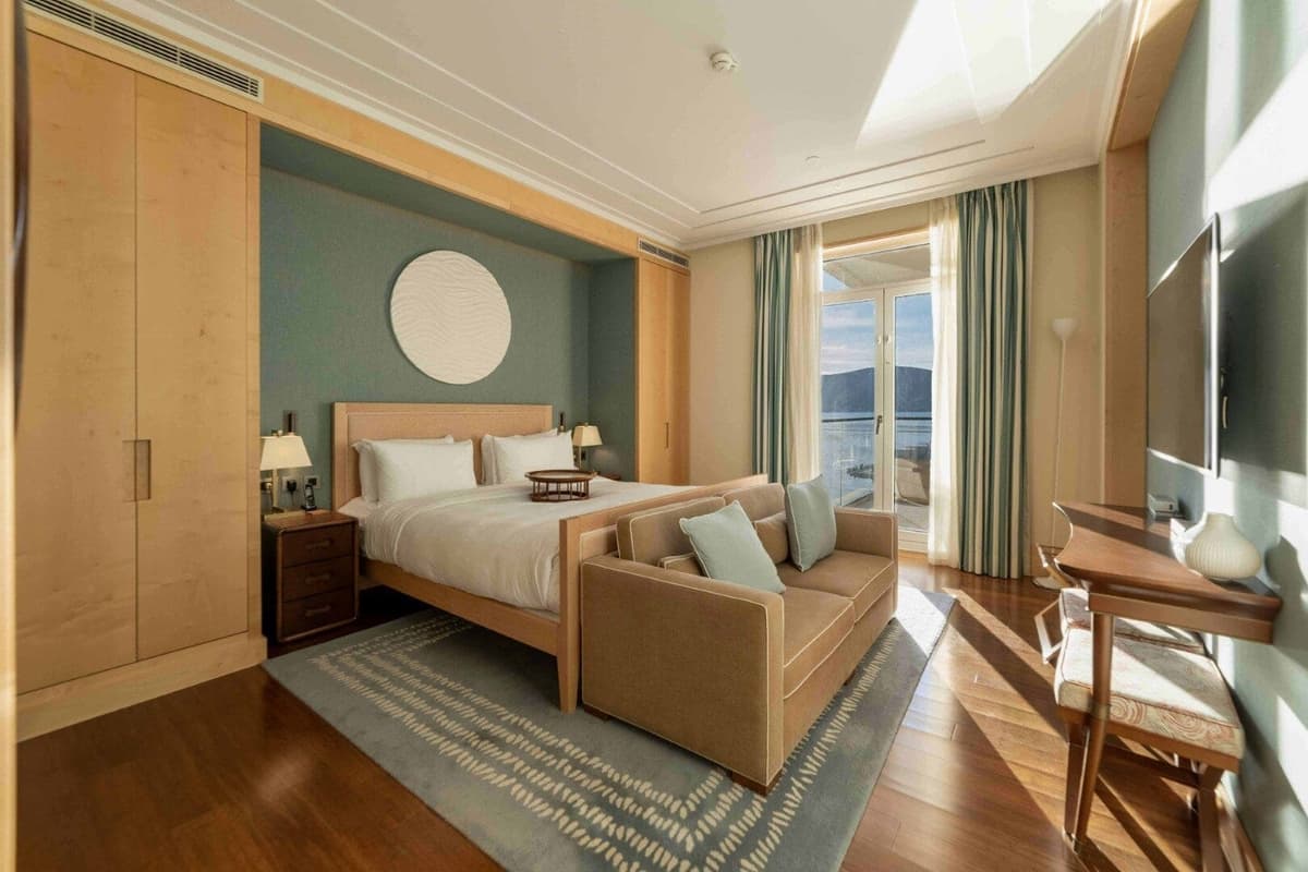 Aqua 2 yatak odalı Waterfront Daire, Tivat, Porto Montenegro — 17 fotoğraftan 16.