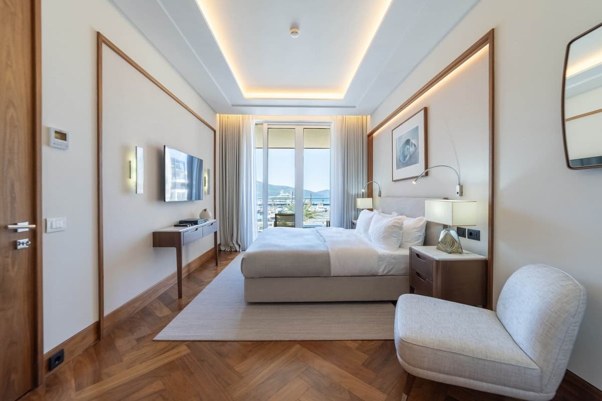 Elena 3bdr Deniz Manzaralı Daire, Tivat, Porto Montenegro — 23 fotoğraftan 13.