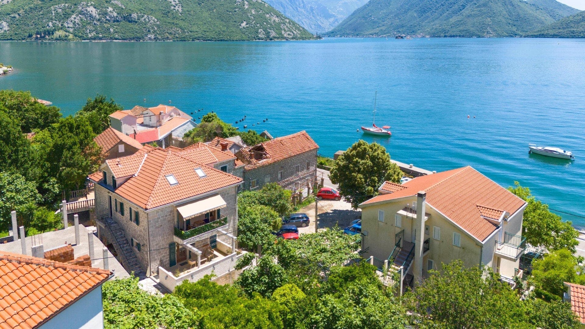 Apartman s 3 spavaće sobe na obali, Strp, Kotor, Strp — fotografija 1 od 20