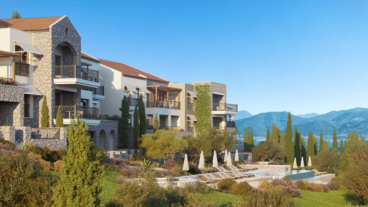 Botanika 2 yatak odalı Deniz Manzaralı Daire, Tivat, Lustica Bay — 13 fotoğraftan 1.