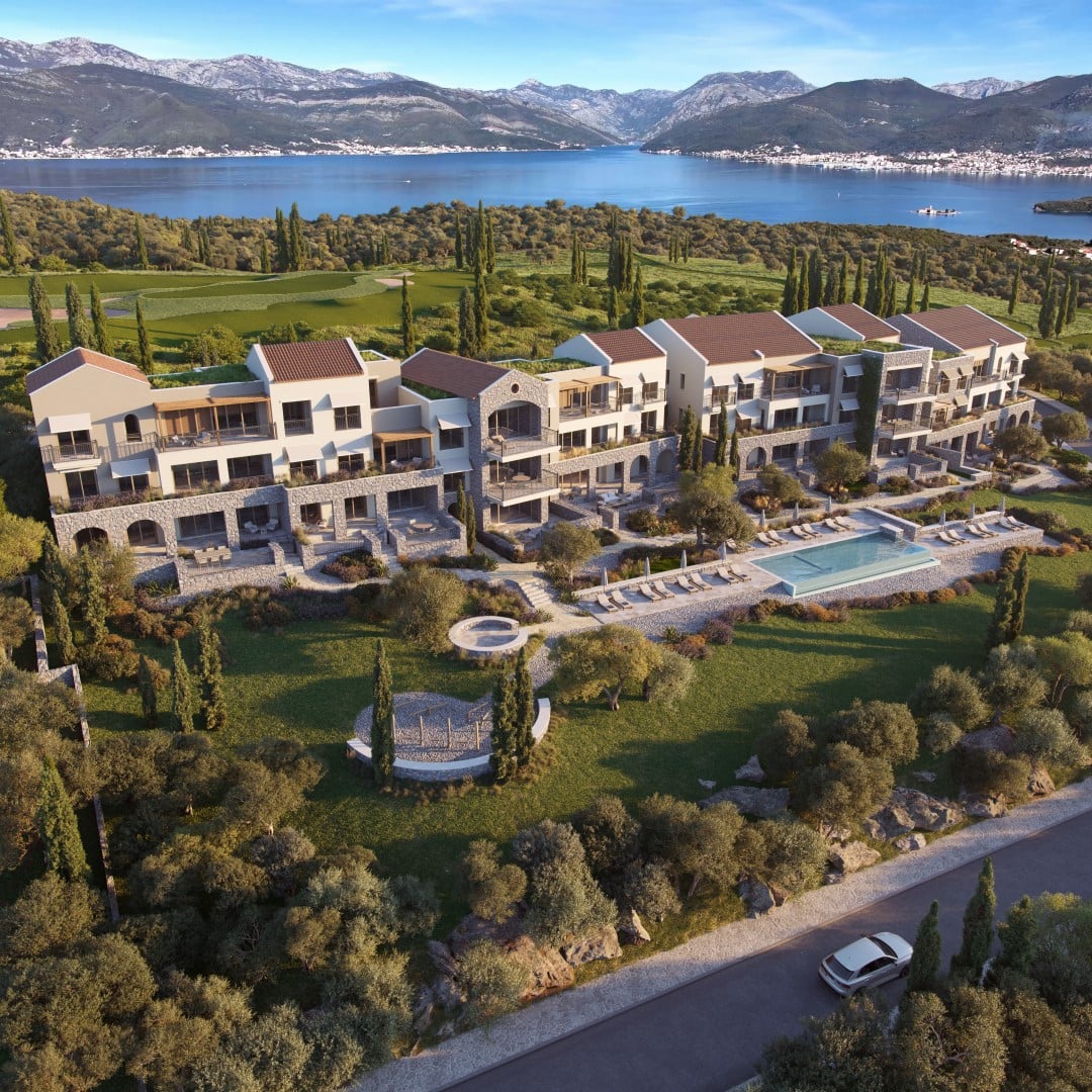 Botanika 2 yatak odalı Deniz Manzaralı Daire, Tivat, Lustica Bay