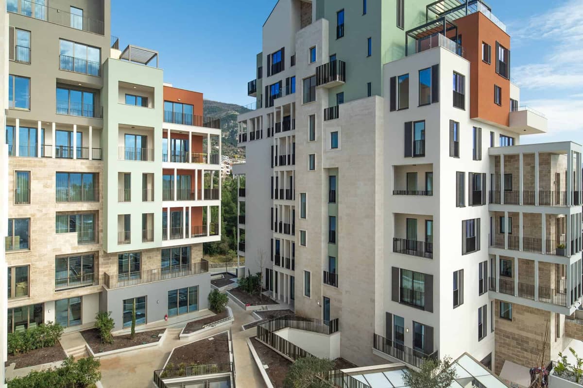 Апартаменты Thea с 1 спальней, Boka Place, Тиват, Порто Черногория — фото 8 из 9