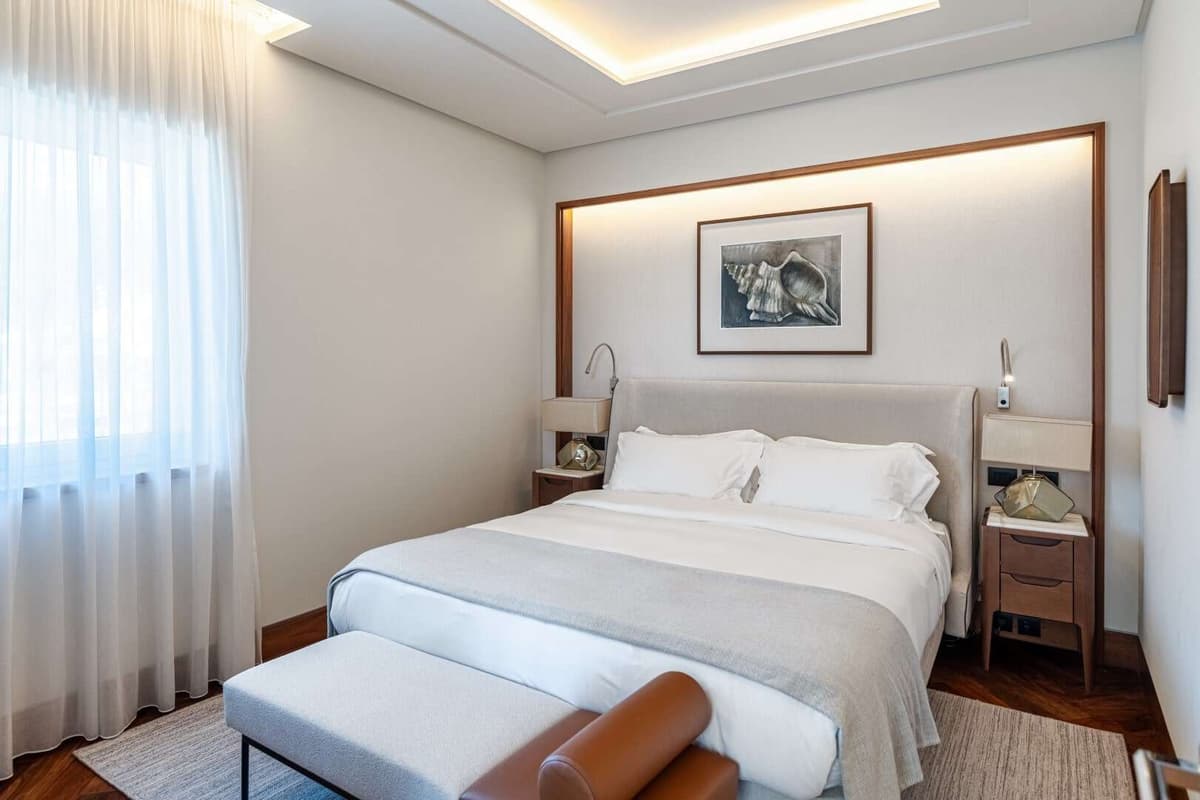 Kiralık lüks tek yatak odalı daire Elena, Tivat, Porto Montenegro — 14 fotoğraftan 7.