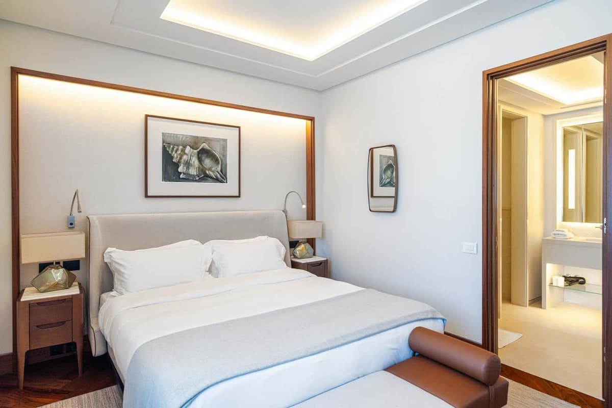 Kiralık lüks tek yatak odalı daire Elena, Tivat, Porto Montenegro — 14 fotoğraftan 8.