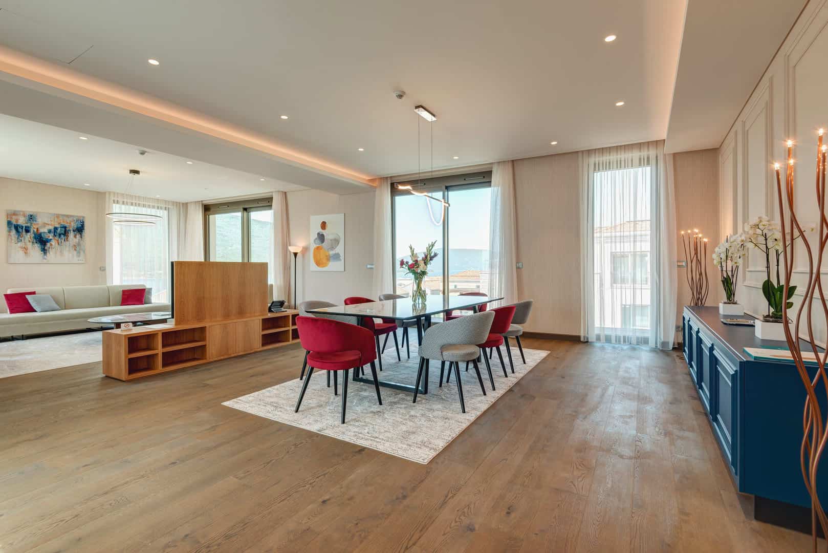 Sky Villa с 3 спальнями, Портонови, Герцег-Нови, Портонови — фото 2 из 12