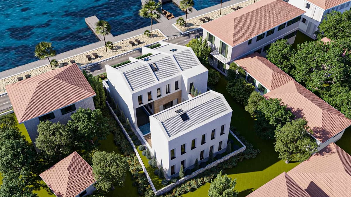 Вилла на берегу моря в Тивате, Тиват, Донья Ластва — фото 22 из 26