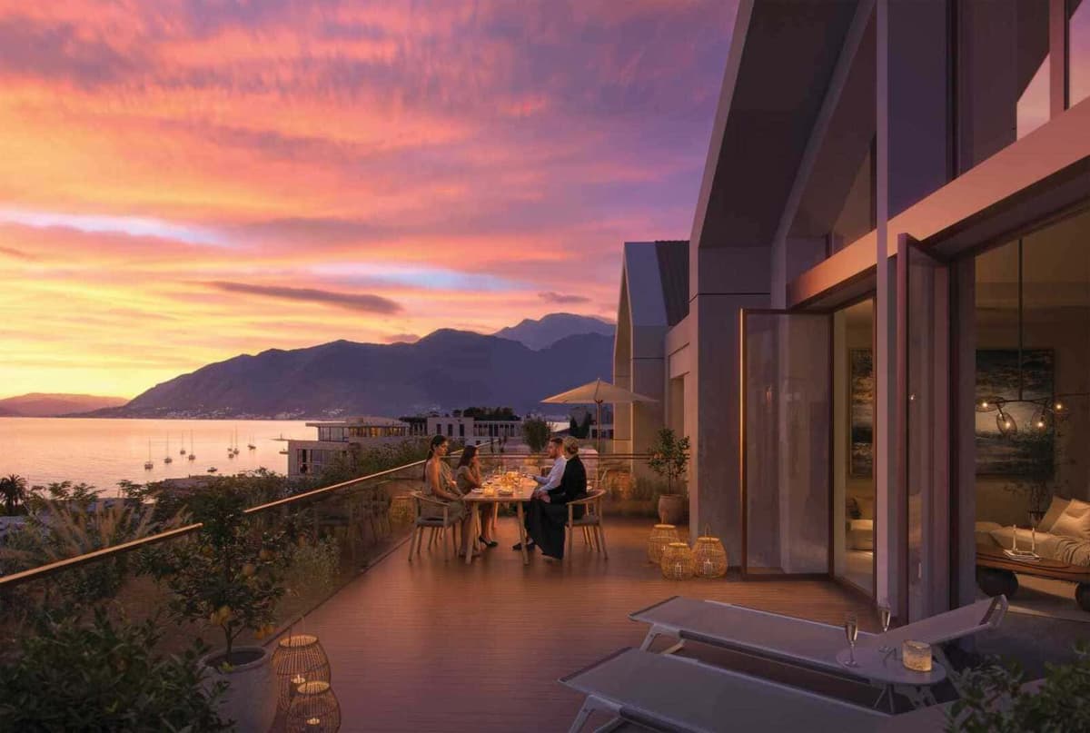 New Versa Residences, Porto Montenegro'da Stüdyo Daire, Tivat, Porto Montenegro — 12 fotoğraftan 10.