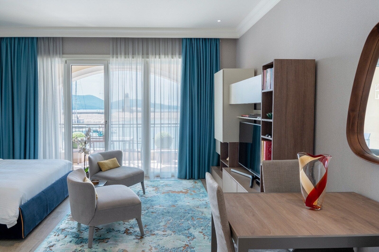 Waterfront Studio Daire, Tivat, Lustica Bay