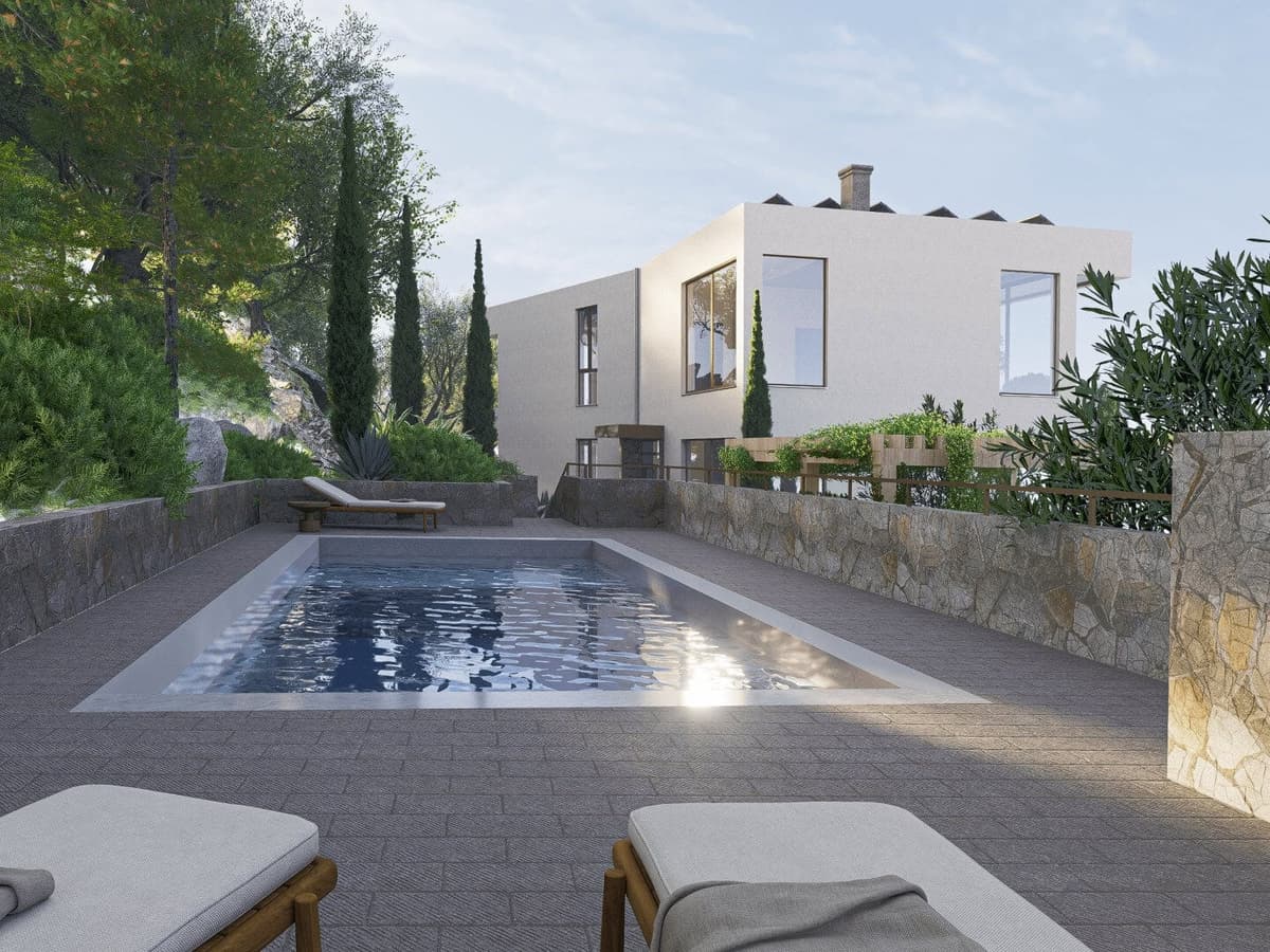 Tivat Körfezi Manzaralı Villa, Tivat, Pod kuk — 14 fotoğraftan 3.
