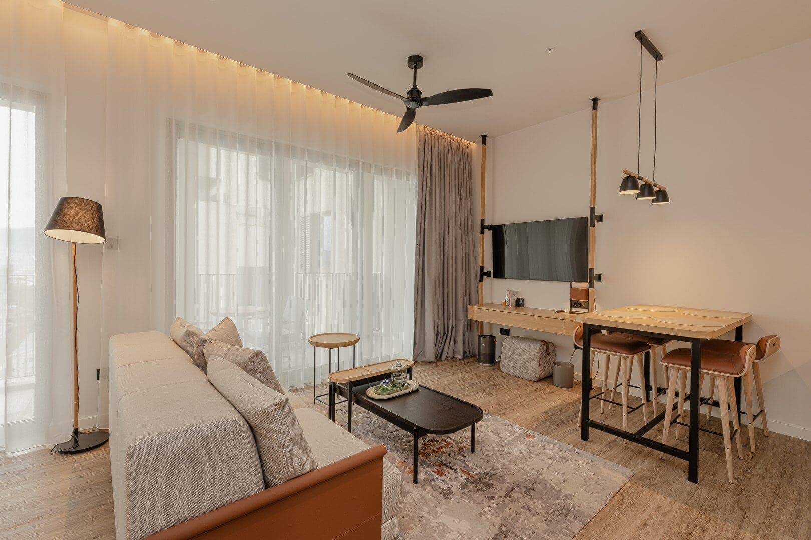 Otel hizmetli stüdyo daire, Boka Place, Tivat, Porto Montenegro — 14 fotoğraftan 3.