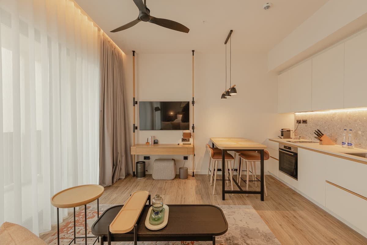 Otel hizmetli stüdyo daire, Boka Place, Tivat, Porto Montenegro — 14 fotoğraftan 6.