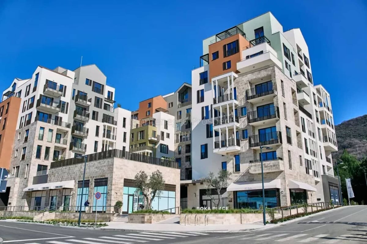 Апартаменты-студио с обслуживанием Boka Place, Тиват, Порто Черногория