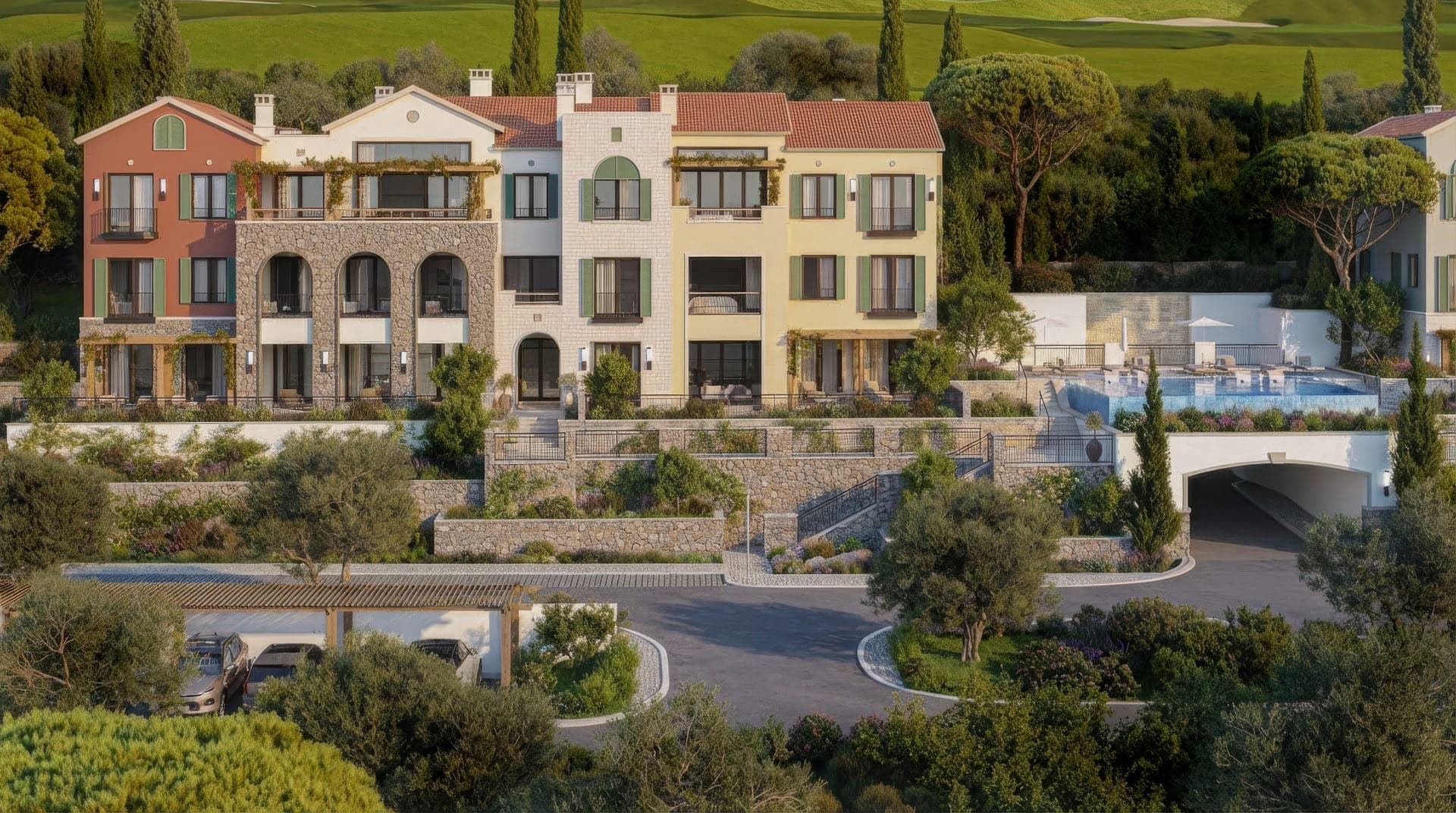Апартаменты с одной спальней Horizon Residences, Тиват, залив Луштица — фото 8 из 8
