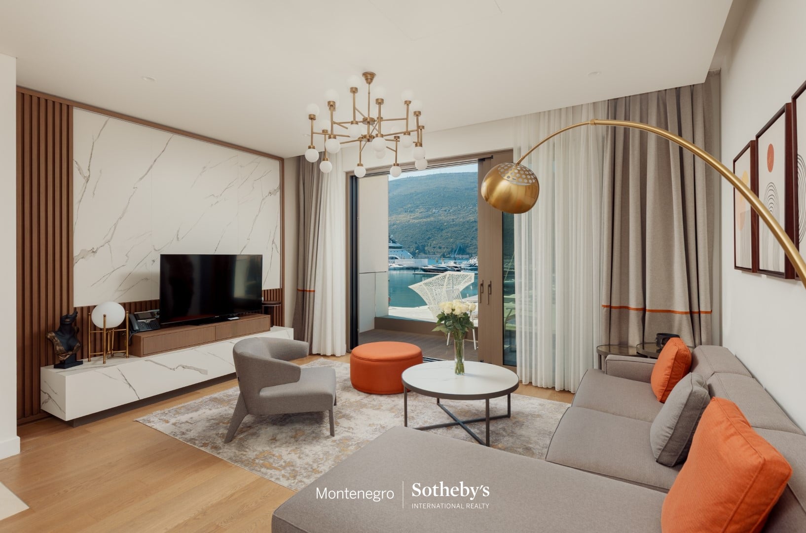 Portonovi Tek Yatak Odalı Marina Manzaralı Daire, Herceg Novi, Portonovi