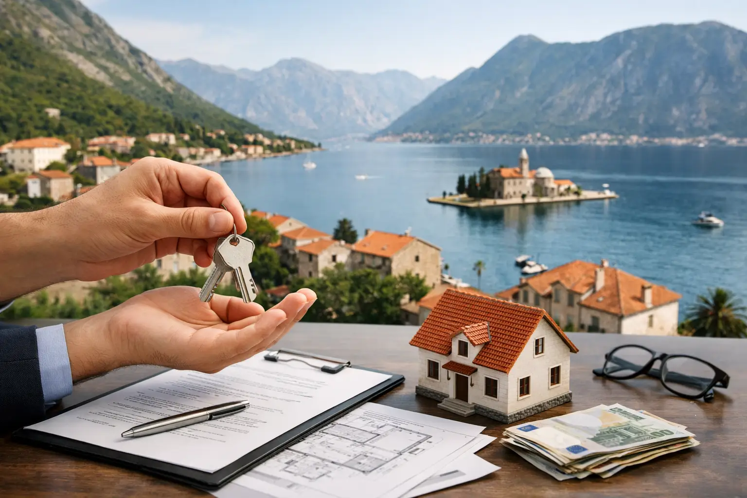 Der Prozess des Immobilienkaufs in Montenegro wird erklärt
