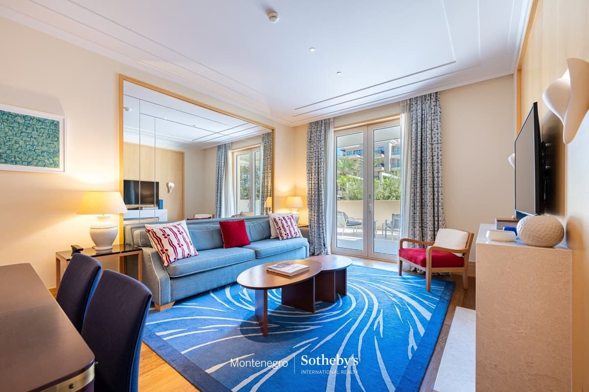 Baia tek yatak odalı daire, Tivat, Porto Montenegro — 16 fotoğraftan 7.