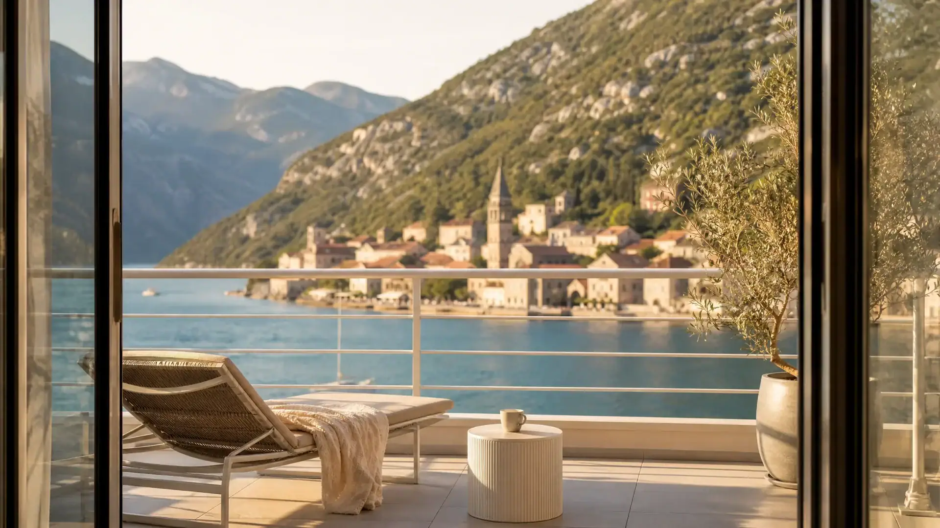 2026'da yatırım olarak Kotor Körfezi'nde deniz kenarı daireler