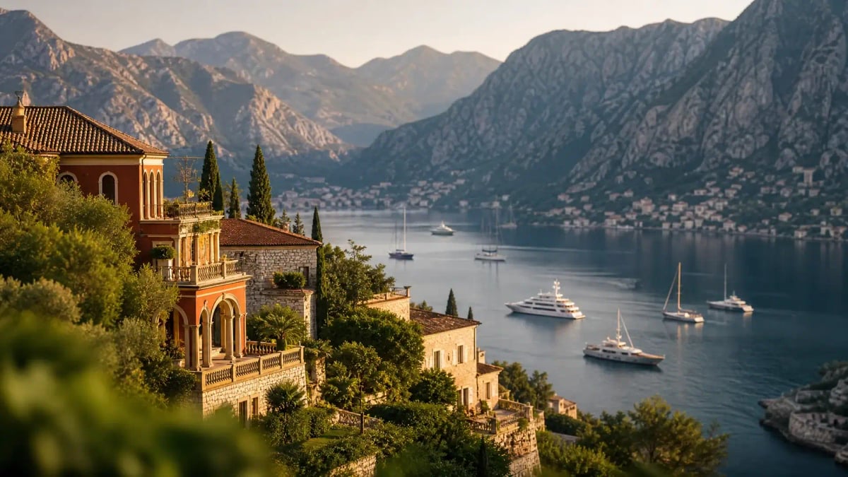 Kotor Körfezi'nde villa almak için kapsamlı rehber