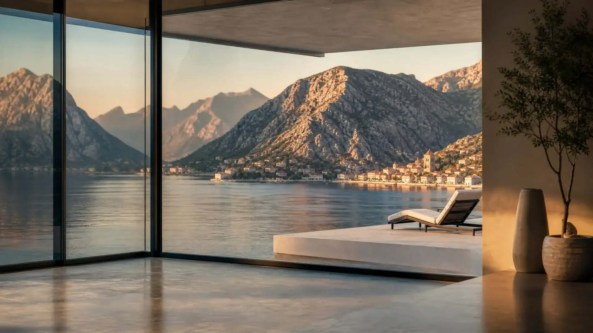 Kotor Körfezi manzaralı lüks daireler: engelsiz panorama ve sağlam yatırım temelleri