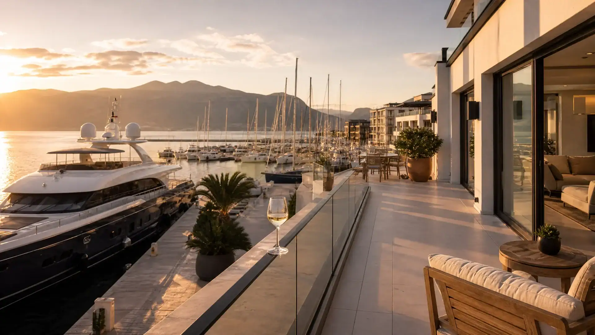 Tivat Marina'da lüks daire fiyatları: 2026 rehberi