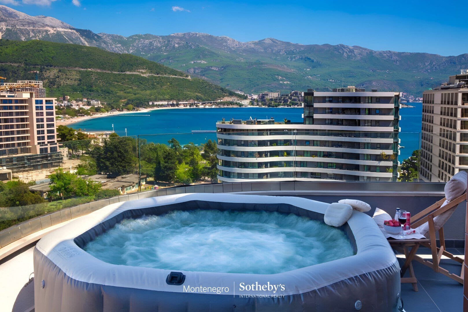 Penthaus Gospoština, Gospostina, Budva