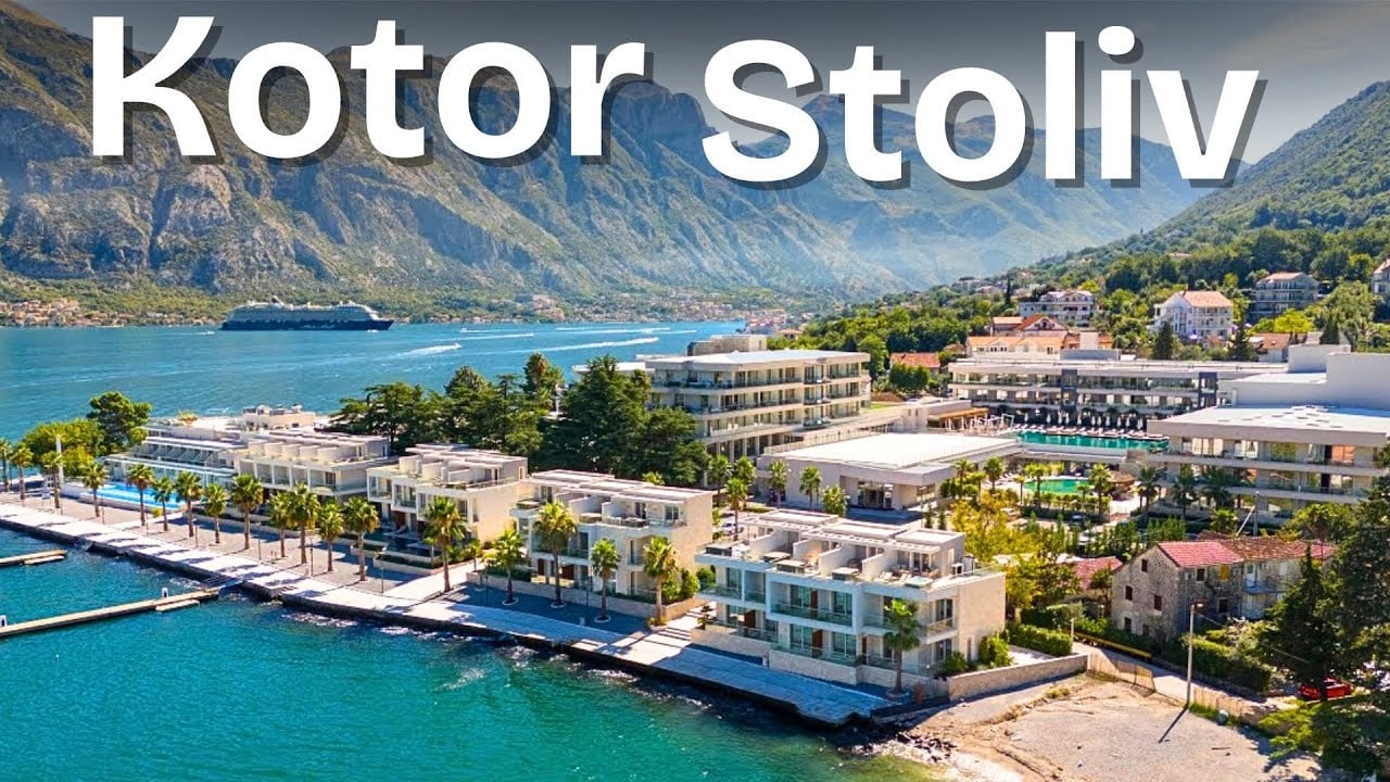Kotor Stoliv Luxury 3 Bedroom || Waterfront Villa within a 5* Hotel Resort || Montenegro Sotheby's