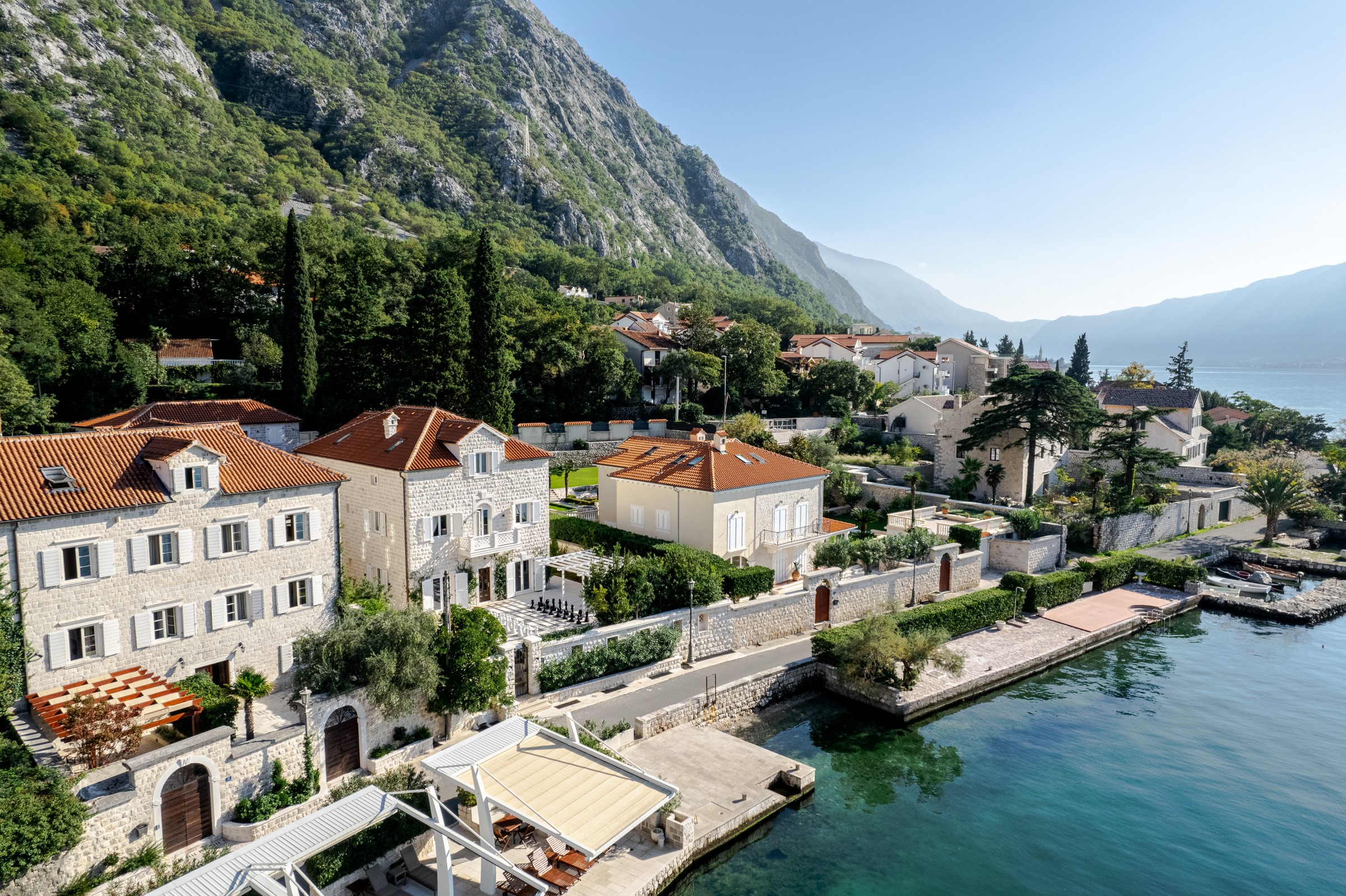 Waterfront Villa Ljuta for Rent