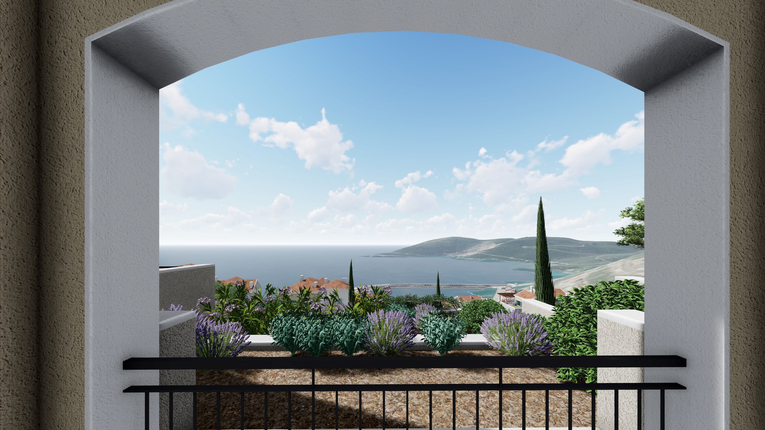 Apartamento 2 habitaciones 43 m² Radovici, Montenegro