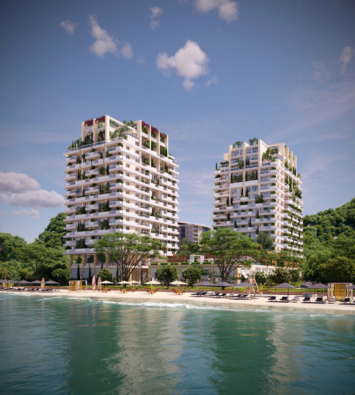 Riviera Waterfront Duplex Apartment