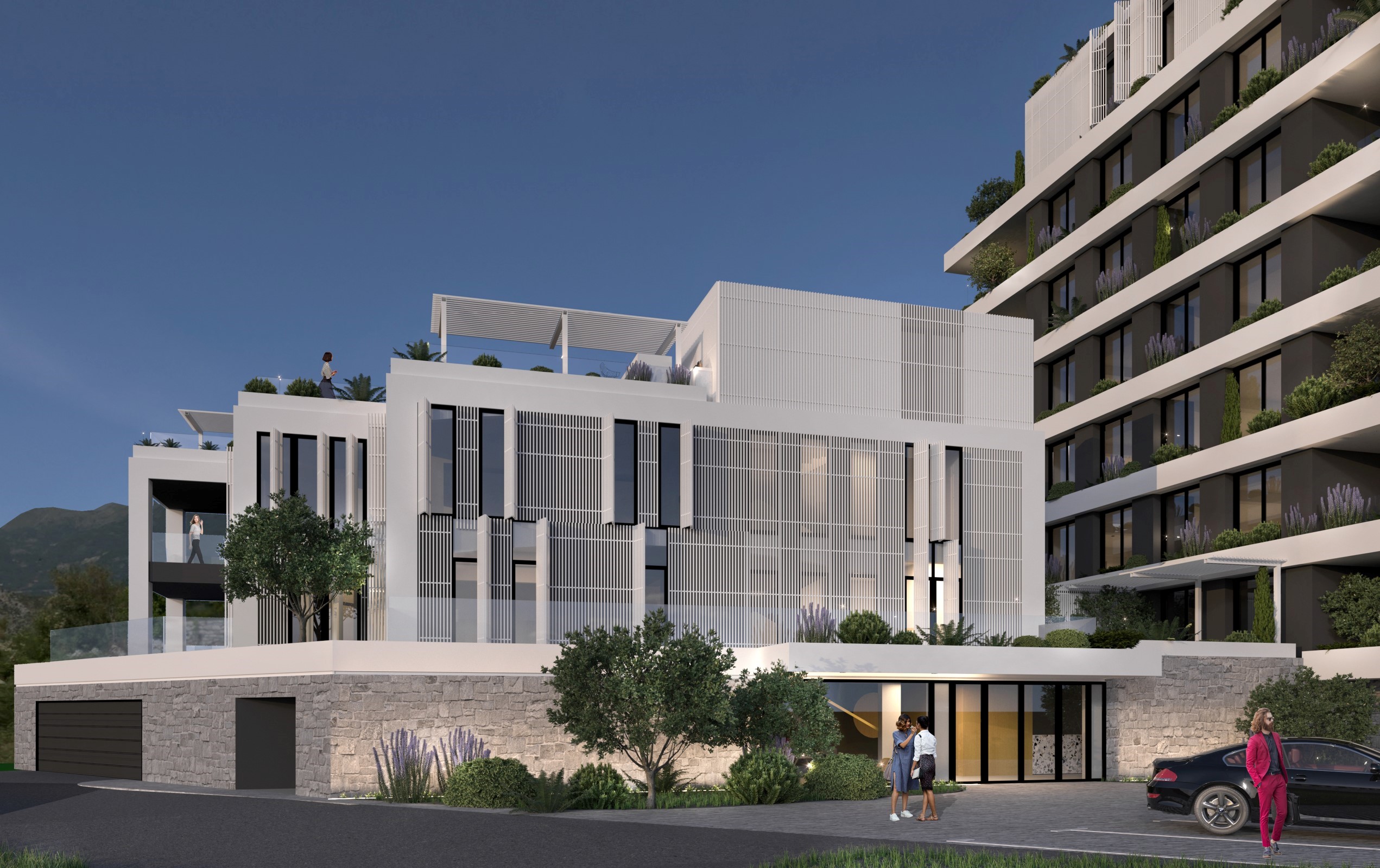 1 bedroom apartment 66 m² Sveti Stefan, Montenegro