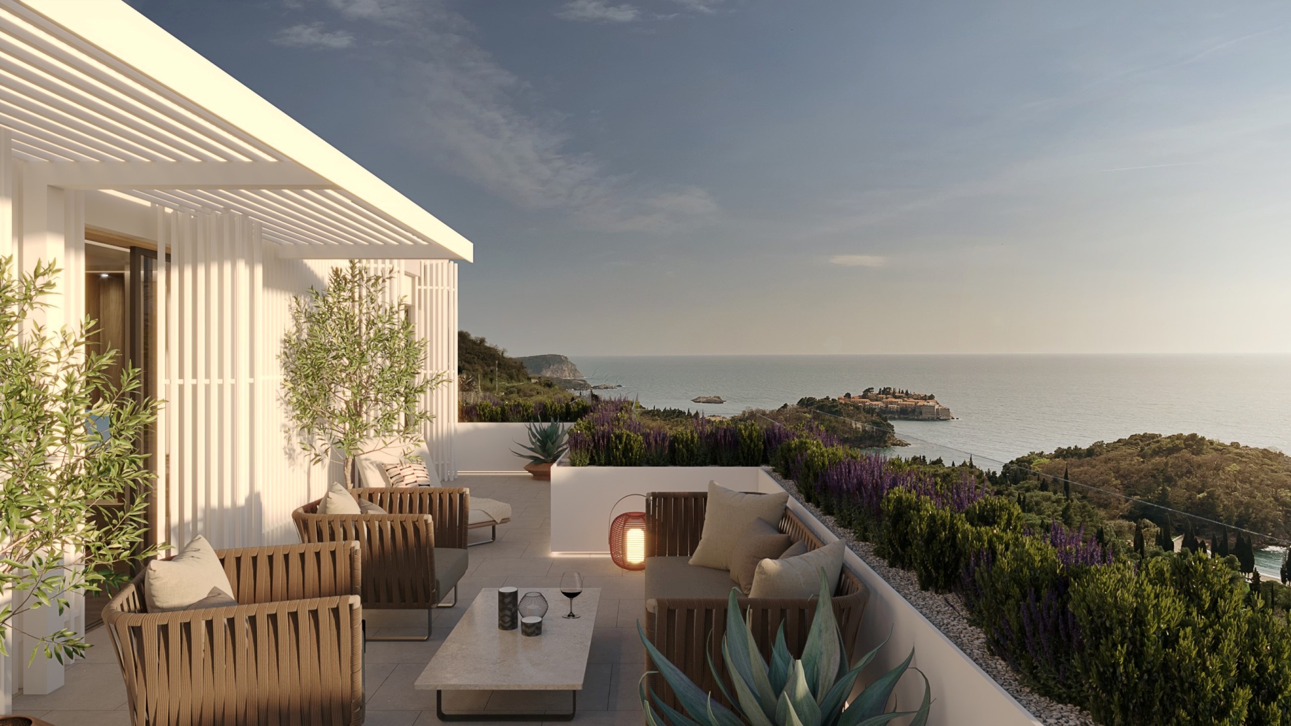 1 bedroom apartment 66 m² Sveti Stefan, Montenegro