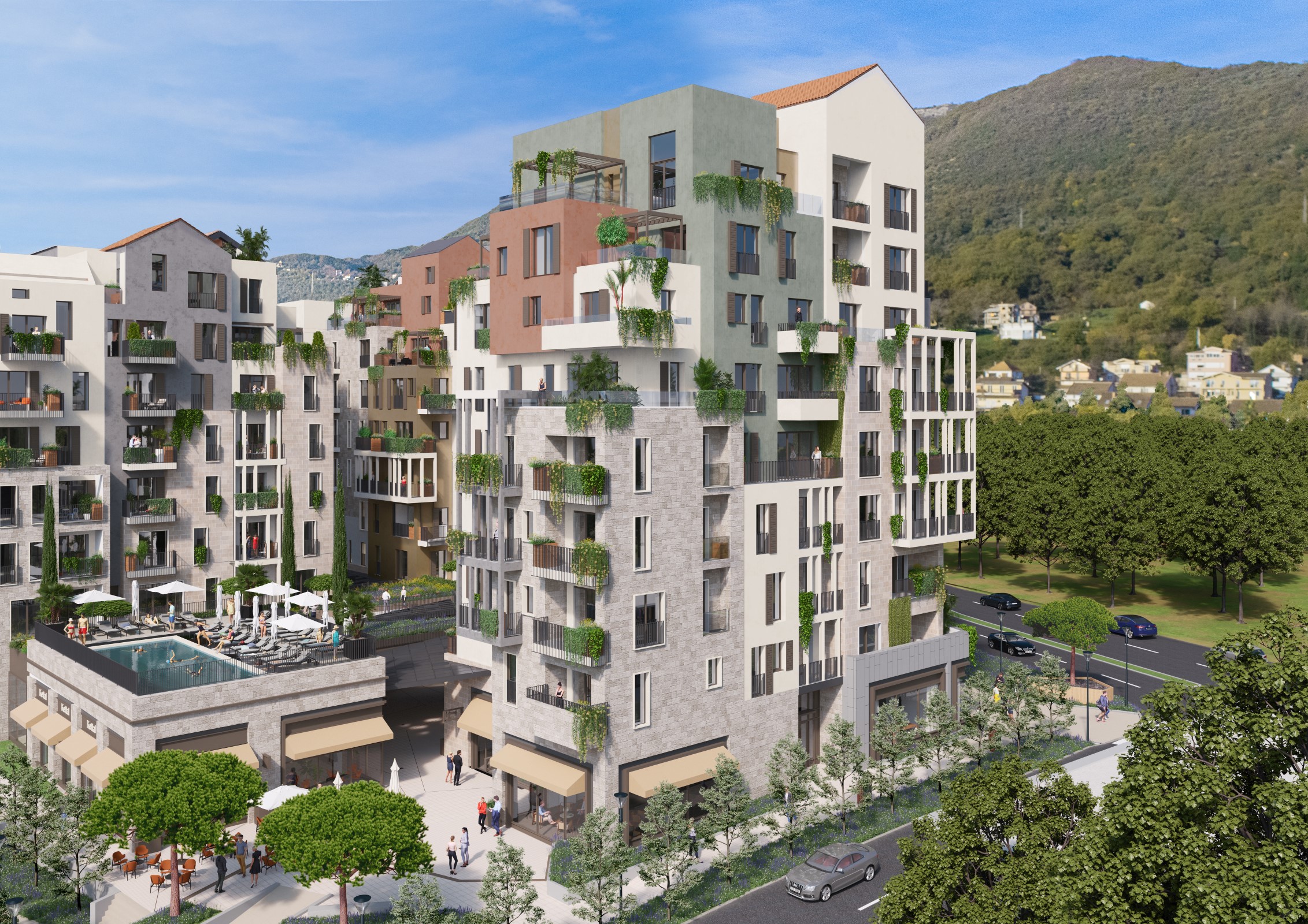 Mieszkanie 4 pokoi 114 m² Czarnogóra, Czarnogóra