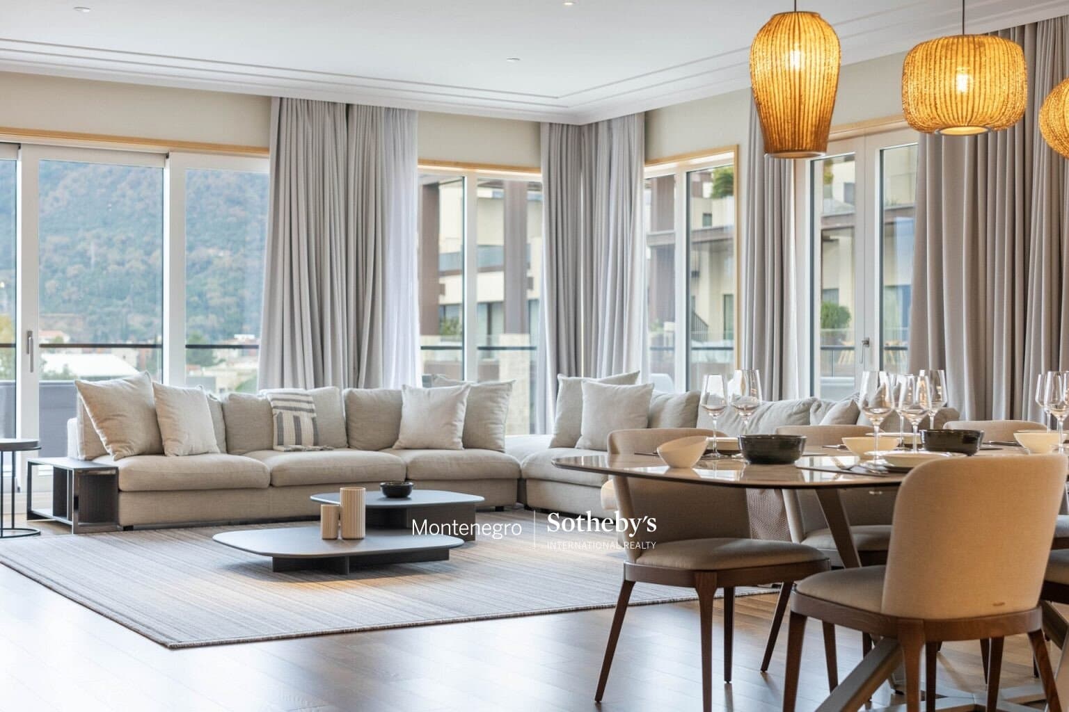 Illustration of Custom Penthouse Apartment With Waterfront Views And Private Museum