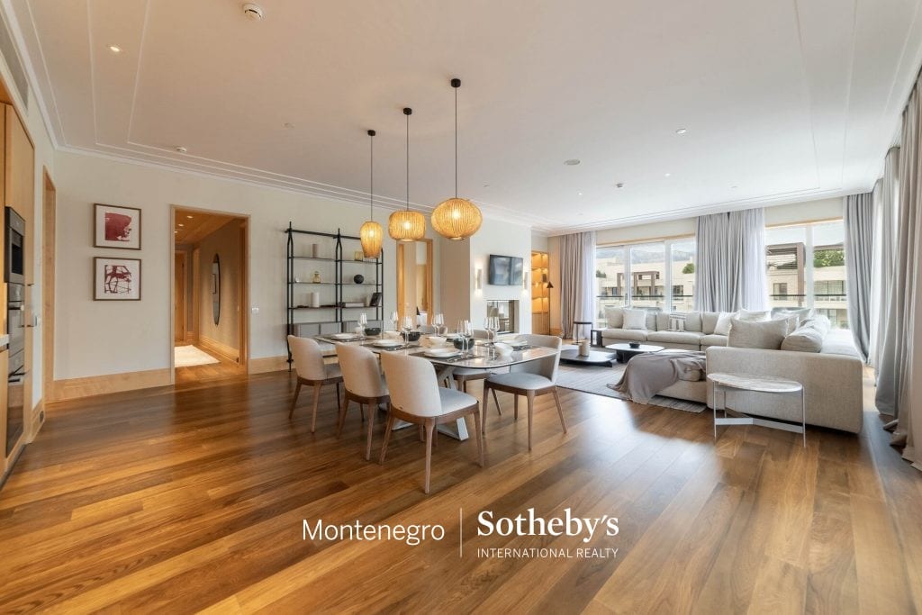 Illustration of Penthouse Apartment With Pool