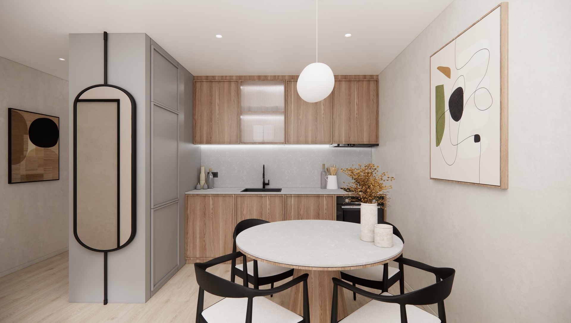 Квартира 2 комнаты 53 м² Кумбор, Черногория