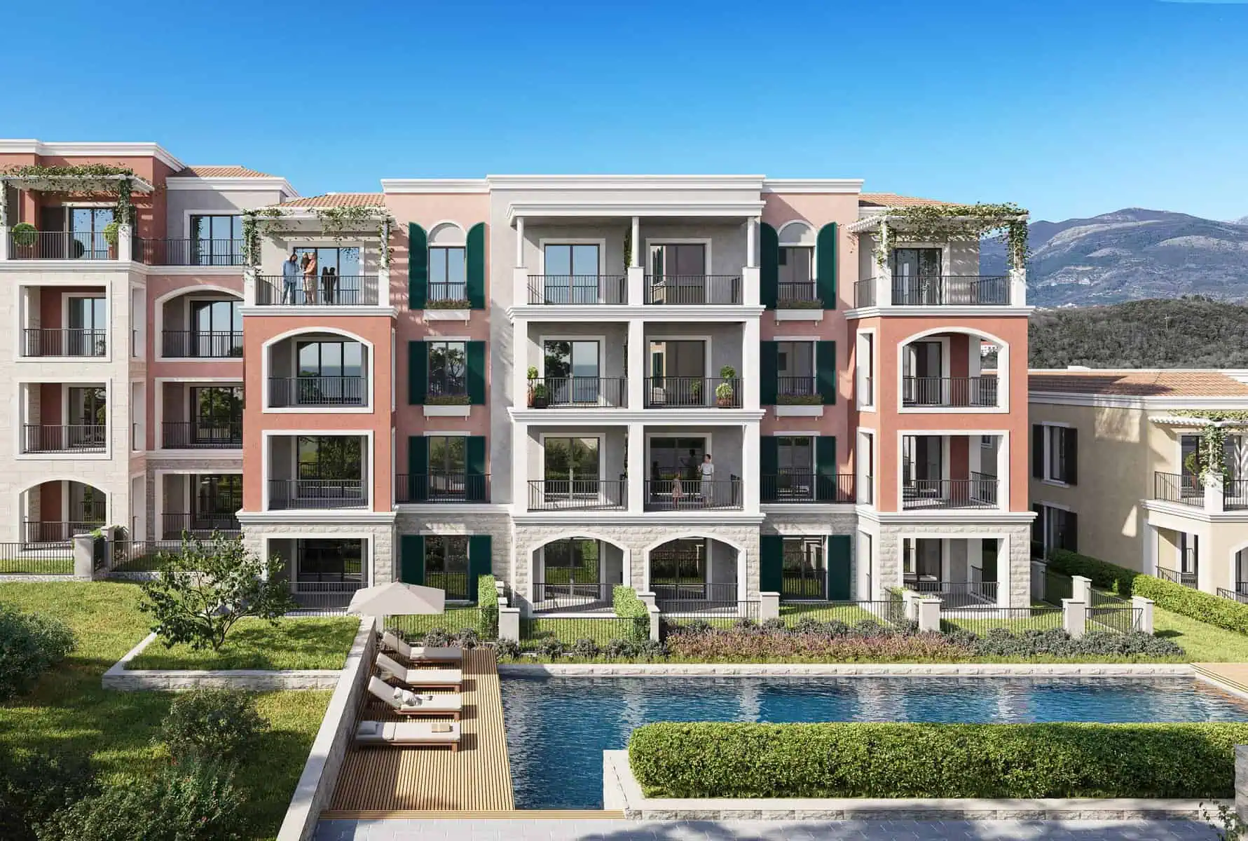 New 1bdr Apartment, Lustica Bay Centrale