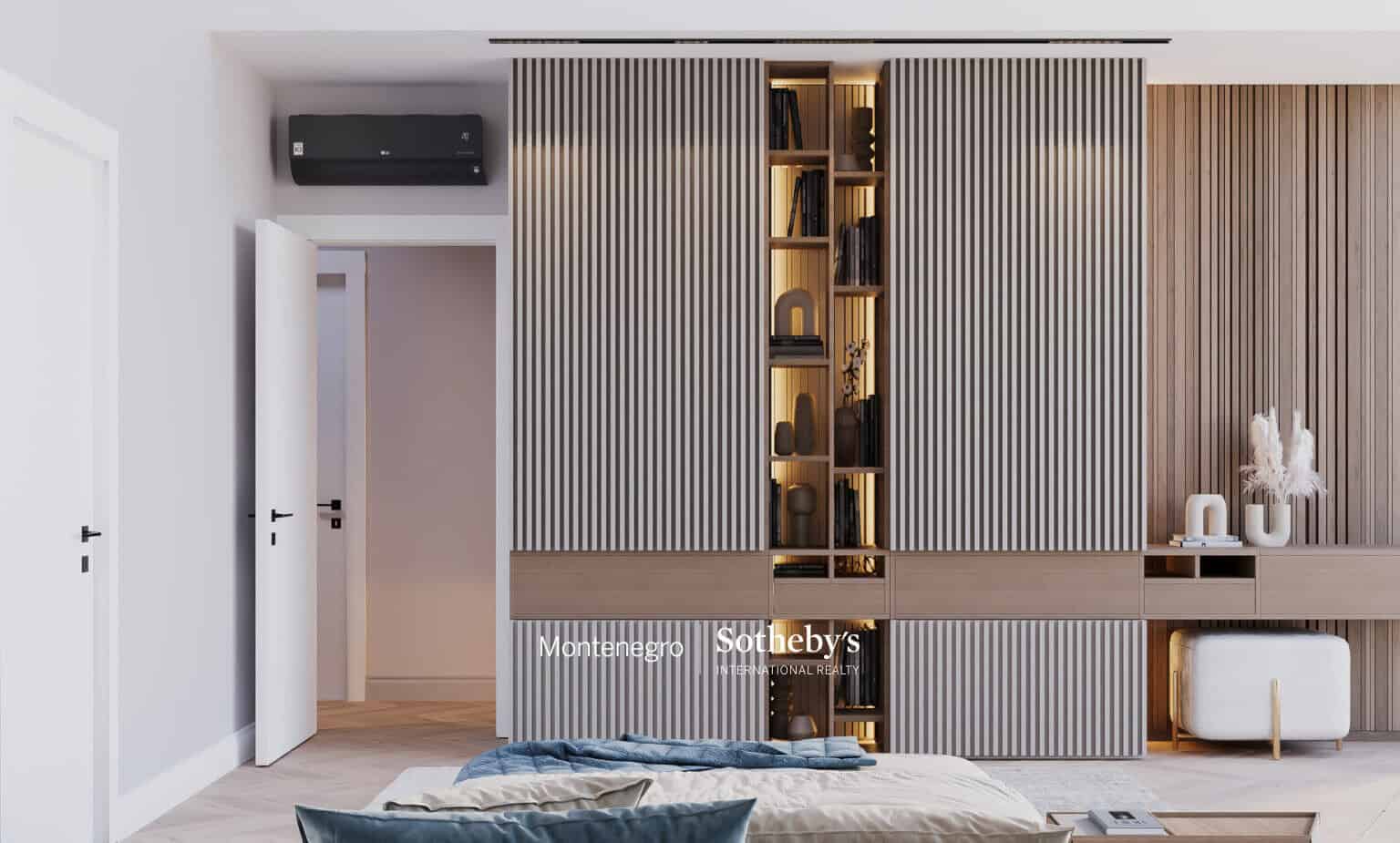 Modern apartments on the first line to the sea, Dobrota
