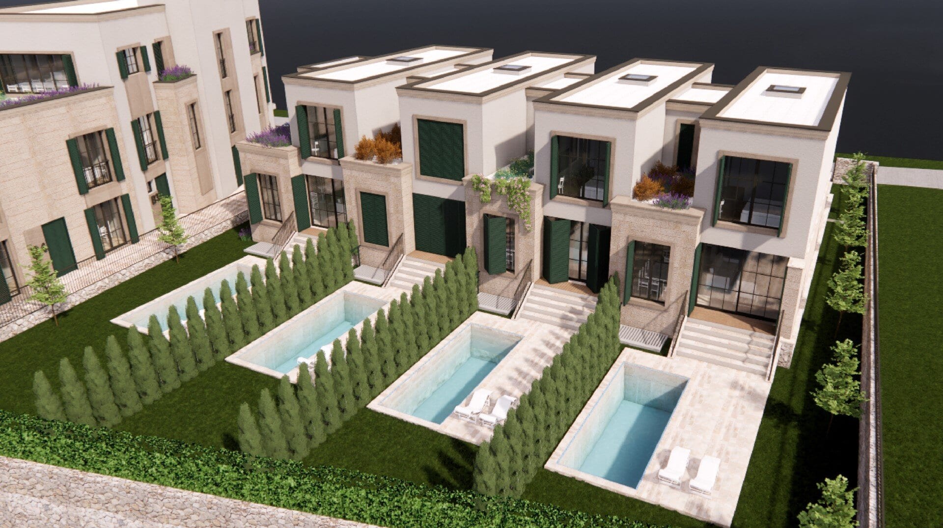 Donja Lastva 3bdr Luxury Townhouse